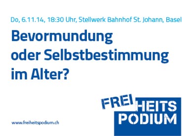 Flyer Front Selbstbestimmung