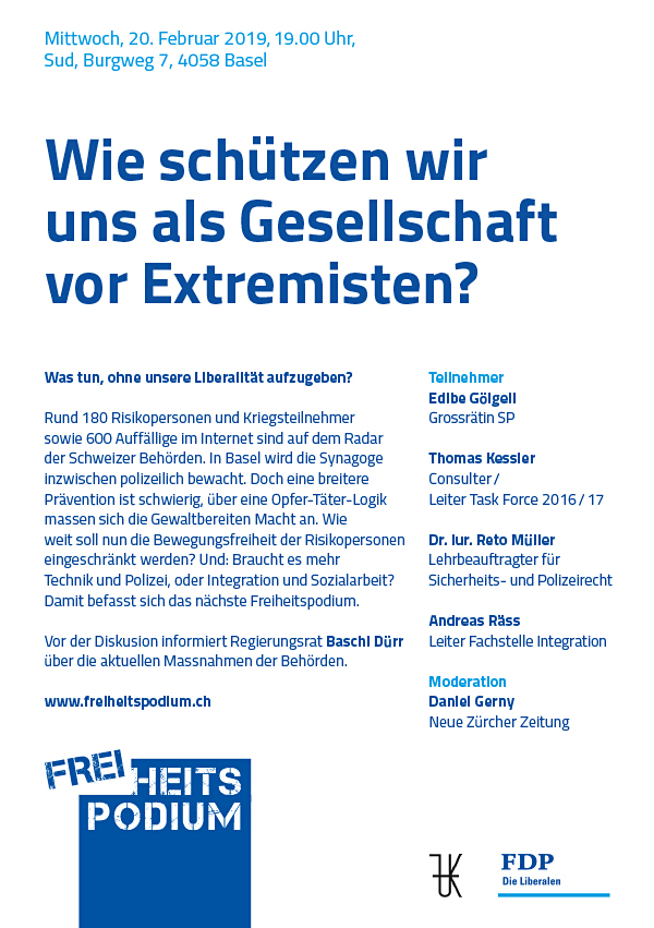 Freiheitspodium Gefährder 20 Februar 2019
